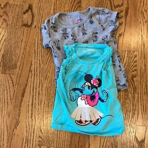 Minnie Mouse Tank top and Tshirt 3T